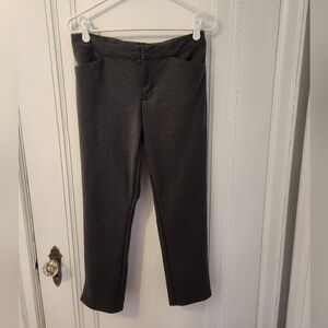 Gap slim city pointe Pant, charcoal grey, size 6